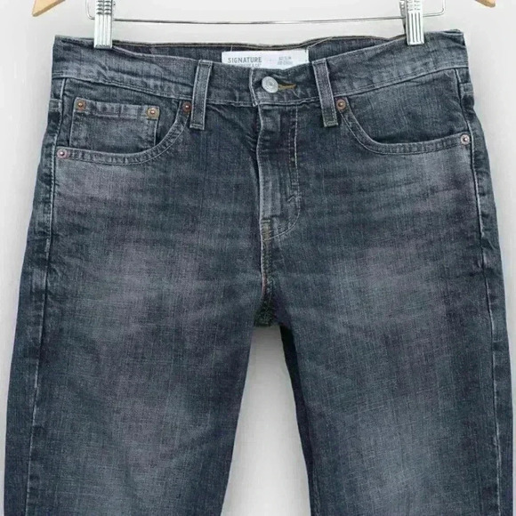 Levi Strauss men's jean mid rise‎ Signature S37 Slim blue W29 L30 - Picture 4 of 9